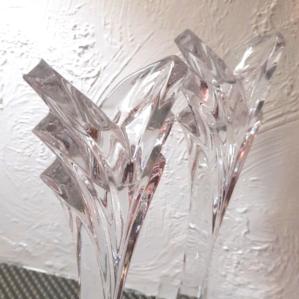 3 pc Mikasa candle holder set. - Picture 4 of 4